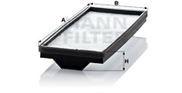 Raitisilmasuodatin MANN-FILTER CU 4408