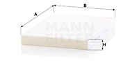 Raitisilmasuodatin MANN-FILTER CU 31 003