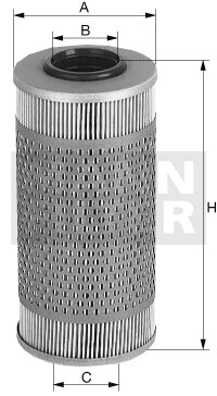 Öljynsuodatin MANN-FILTER H 43/2