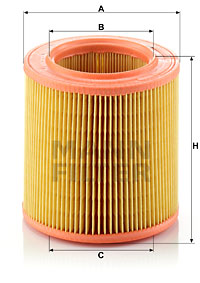 Ilmansuodatin MANN-FILTER C 1577