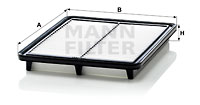 Ilmansuodatin MANN-FILTER C 3033
