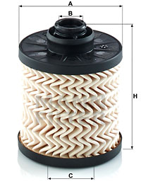 Polttoainesuodatin MANN-FILTER PU 7011 z