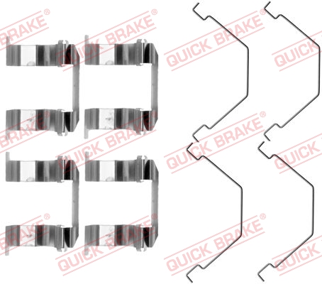 Tarvikesarja, jarrupala QUICK BRAKE 109-1158