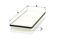 Raitisilmasuodatin MANN-FILTER CU 3858