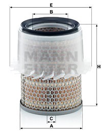 Ilmansuodatin, HONDA,MITSUBISHI, MD 620563, MR 239466, MR 323949, MZ 311786, XR 323949