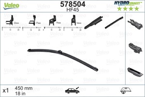 Pyyhkijänsulka, ALFA ROMEO,AUDI,BMW,CHEVROLET,CITROËN,DACIA,FIAT,HYUNDAI,JAGUAR,KIA,MINI,OPEL,PEUGEOT,RENAULT,SEAT,SKODA,TESLA,VW, 16 11