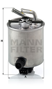 Polttoainesuodatin MANN-FILTER WK 9011