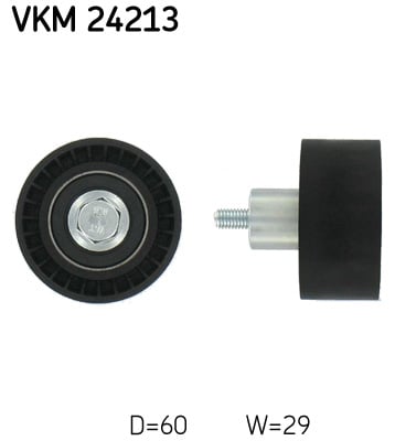Ohjainrulla, hammashihna SKF VKM 24213