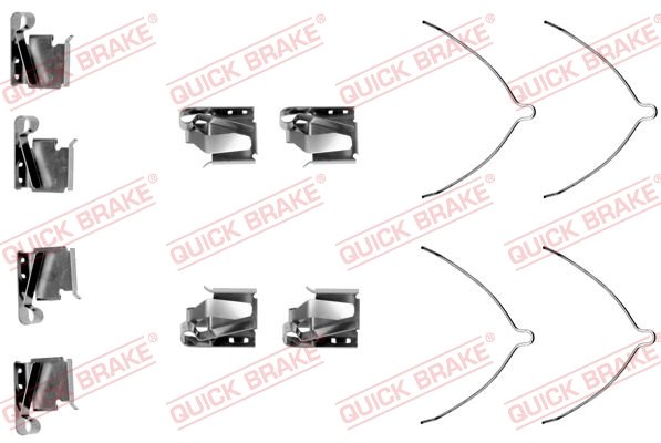 Tarvikesarja, jarrupala QUICK BRAKE 109-1269