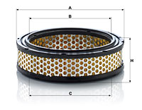 Ilmansuodatin MANN-FILTER C 2233