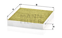 Raitisilmasuodatin MANN-FILTER FP 2141