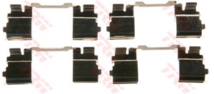 Tarvikesarja, jarrupala, Etuakseli, CITROËN,FIAT,PEUGEOT, 4210983, 7551713, 95709950