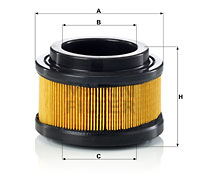Suodatin, kampikammiotuuletus MANN-FILTER C 11 008