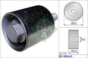 Ohjainrulla, hammashihna, OPEL,SAAB,VAUXHALL, 55568974, 55587030, 56 36 488, 5636488, 6 36 462, 636462