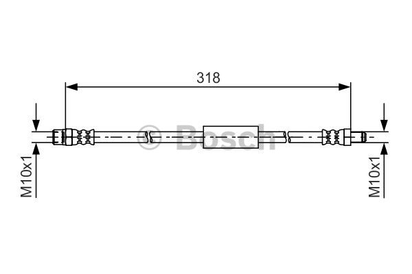 Jarruletku BOSCH 1 987 481 618
