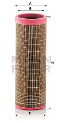 Toisioilmasuodatin MANN-FILTER CF 18 190/2