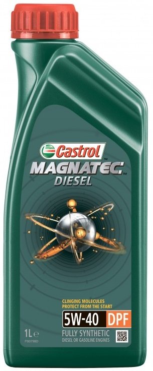 Moottoriöljy CASTROL 5W40 MAGNATEC DIESEL DPF 1L