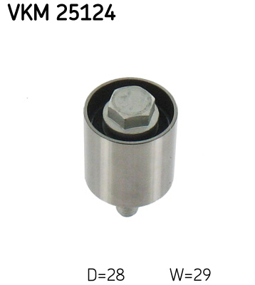 Ohjainrulla, hammashihna SKF VKM 25124