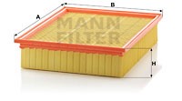 Ilmansuodatin, MERCEDES-BENZ VITO Buss [638], VITO Skåp [638], V-KLASS [638/2], 638 090 00 51, 638 090 01 51, A 638 090 00 51, A 638 090