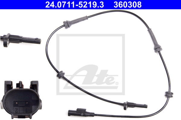 ABS-anturi ATE 24.0711-5219.3