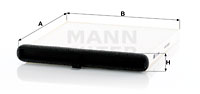 Raitisilmasuodatin MANN-FILTER CU 24 009