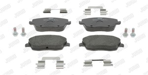 Jarrupalasarja, levyjarru, Etuakseli, SEAT,SKODA,VW, 6Q0 698 151A, 6Q0698151A
