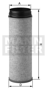 Toisioilmasuodatin MANN-FILTER CF 1430