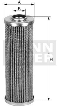 Hydrauliikkasuodatin, automaattivaihteisto MANN-FILTER HD 45/5
