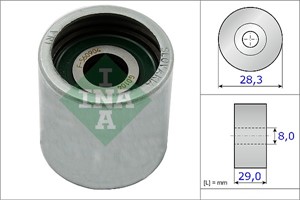 Ohjainrulla, hammashihna, , 2789 0511 0102, 278905110102
