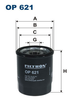 Öljynsuodatin FILTRON OP 621