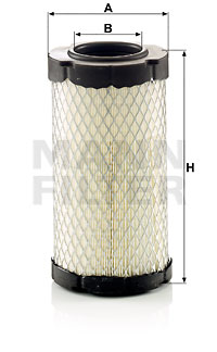 Ilmansuodatin MANN-FILTER C 10 007