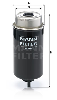 Polttoainesuodatin MANN-FILTER WK 8184