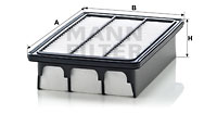 Ilmansuodatin MANN-FILTER C 2735
