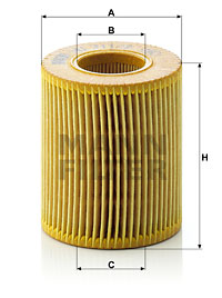 Öljynsuodatin MANN-FILTER HU 711/2 x