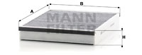 Raitisilmasuodatin MANN-FILTER CUK 25 007