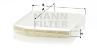 Raitisilmasuodatin MANN-FILTER CU 2855/1