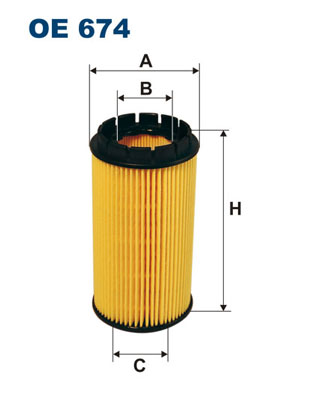 Öljynsuodatin FILTRON OE 674