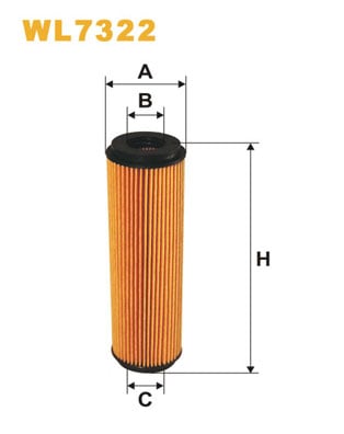 Öljynsuodatin WIX FILTERS WL7322