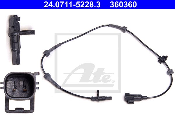 ABS-anturi ATE 24.0711-5228.3