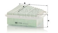 Ilmansuodatin MANN-FILTER C 27 013