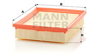 Ilmansuodatin MANN-FILTER C 2490