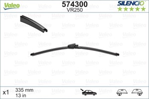 Pyyhkijänsulka, Takana, SEAT,SKODA,VW, 1K9955427, 3R9955427, 5J7955425, 5P5955425A, 6L6955425, 6Q6955425A