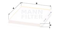 Raitisilmasuodatin MANN-FILTER CU 24 013