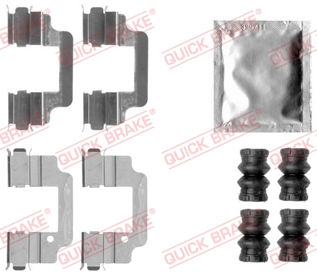 Tarvikesarja, jarrupala QUICK BRAKE 109-1806