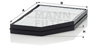 Raitisilmasuodatin MANN-FILTER CU 32 002