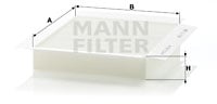 Raitisilmasuodatin MANN-FILTER CU 2338