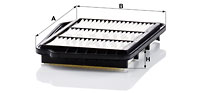 Ilmansuodatin MANN-FILTER C 3028