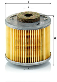 Polttoainesuodatin MANN-FILTER P 715
