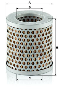 Ilmansuodatin MANN-FILTER C 75/4