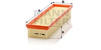 Ilmansuodatin, CITROËN C3 II, PEUGEOT 207, 207 Skåp/halvkombi, 207 SW, 1444 VL, 9673084480